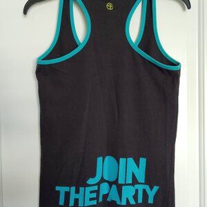ZUMBA Fitness Racerback Tank Size Large